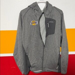 Columbia Gray Full-Zip Men's Jacket